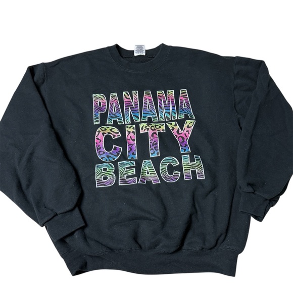 Jerzees Other - Vintage Panama City Beach Crewneck Sweatshirt